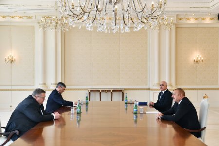 Prezident İlham Əliyev Rusiya Baş nazirinin müavinini qəbul edib