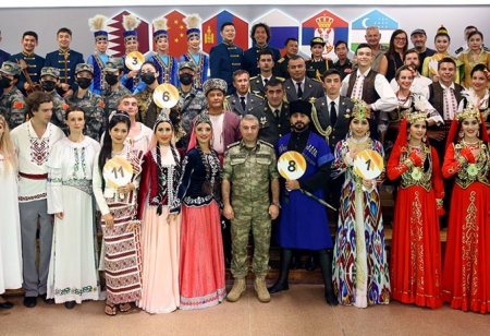 Azərbaycan hərbçiləri Moskvada "Mədəniyyət Ordusu" yaradıcılıq müsabiqəsində iştirak edir